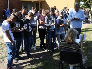 Szüreti mulatság a Hild iskolában - fotó: Ónodi Zoltán