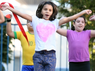 Sportnap a Petőfi iskolában - fotó: Sándor Judit