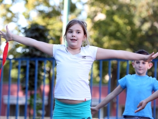 Sportnap a Petőfi iskolában - fotó: Sándor Judit