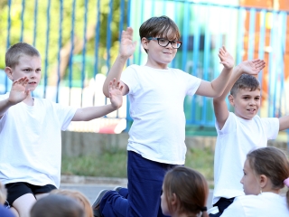 Sportnap a Petőfi iskolában - fotó: Sándor Judit