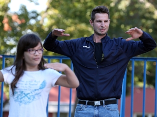 Sportnap a Petőfi iskolában - fotó: Sándor Judit