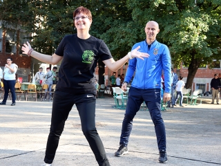 Sportnap a Petőfi iskolában - fotó: Sándor Judit