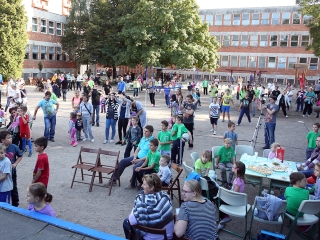 Sportnap a Petőfi iskolában - fotó: Sándor Judit