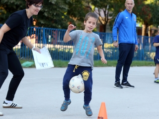 Sportnap a Petőfi iskolában - fotó: Sándor Judit