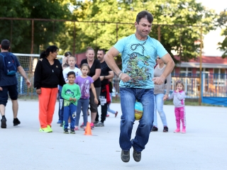 Sportnap a Petőfi iskolában - fotó: Sándor Judit