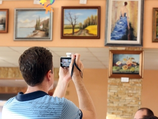 Kiállítás a Pannonban - fotó: Sándor Judit