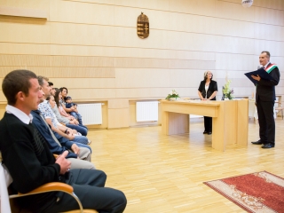 Állampolgársági eskütétel - fotó: Ónodi Zoltán