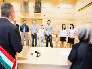 Állampolgársági eskütétel - fotó: Ónodi Zoltán