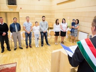 Állampolgársági eskütétel - fotó: Ónodi Zoltán