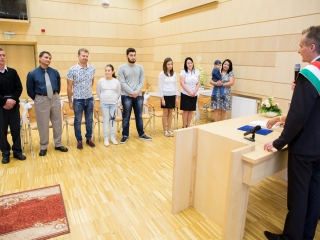 Állampolgársági eskütétel - fotó: Ónodi Zoltán