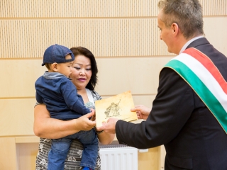 Állampolgársági eskütétel - fotó: Ónodi Zoltán