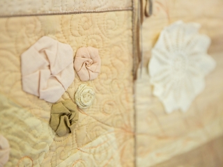 Patchwork kiállítás a Lorántffy iskolában - fotó: Ónodi Zoltán