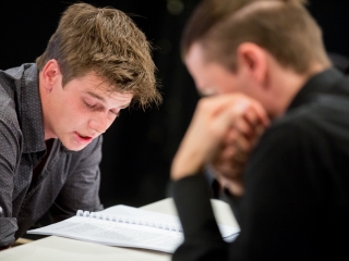 Olvasópróba a színházban - fotó: Ónodi Zoltán