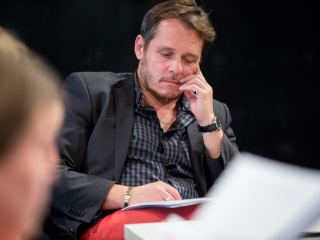 Olvasópróba a színházban - fotó: Ónodi Zoltán