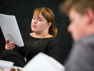 Olvasópróba a színházban - fotó: Ónodi Zoltán