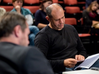 Olvasópróba a színházban - fotó: Ónodi Zoltán