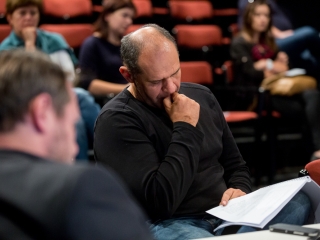 Olvasópróba a színházban - fotó: Ónodi Zoltán