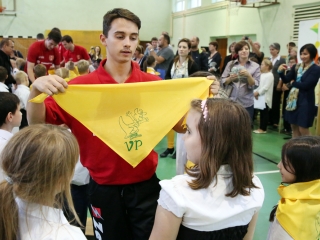Vasváris elsősavató - fotó: Sándor Judit
