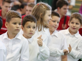 Vasváris elsősavató - fotó: Sándor Judit