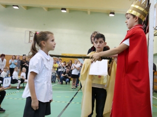 Vasváris elsősavató - fotó: Sándor Judit
