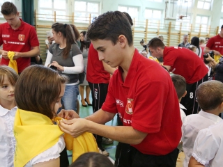 Vasváris elsősavató - fotó: Sándor Judit