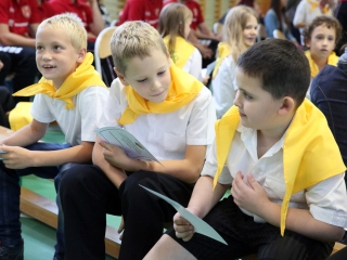 Vasváris elsősavató - fotó: Sándor Judit