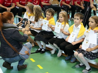 Vasváris elsősavató - fotó: Sándor Judit