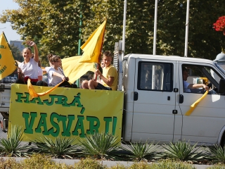 Vasváris születésnap a főtéren - fotó: Sándor Judit