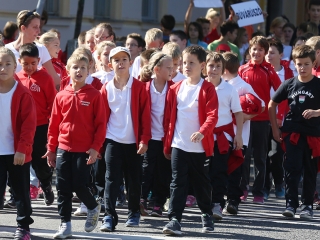 Vasváris születésnap a főtéren - fotó: Sándor Judit