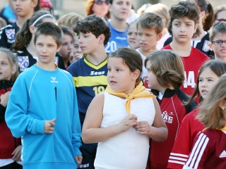 Vasváris születésnap a főtéren - fotó: Sándor Judit