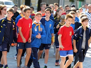 Vasváris születésnap a főtéren - fotó: Sándor Judit