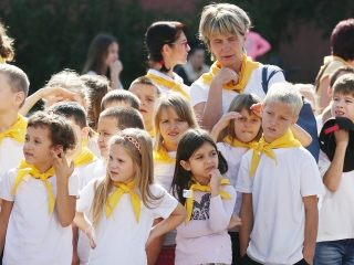 Vasváris születésnap a főtéren - fotó: Sándor Judit
