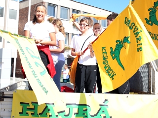 Vasváris születésnap a főtéren - fotó: Sándor Judit