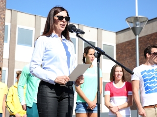 Vasváris születésnap a főtéren - fotó: Sándor Judit