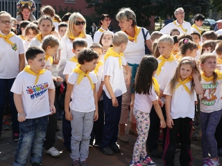 Vasváris születésnap a főtéren - fotó: Sándor Judit