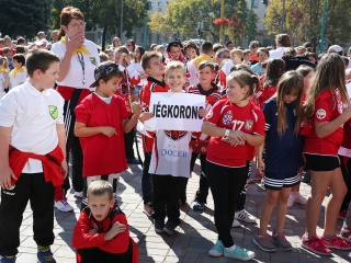 Vasváris születésnap a főtéren - fotó: Sándor Judit