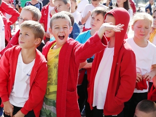 Vasváris születésnap a főtéren - fotó: Sándor Judit