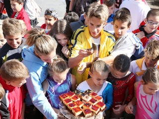 Vasváris születésnap a főtéren - fotó: Sándor Judit