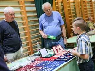 Éremgyűjtők a Vasvári iskolában - fotó: Ónodi Zoltán