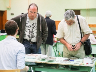 Éremgyűjtők a Vasvári iskolában - fotó: Ónodi Zoltán