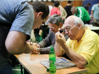 Éremgyűjtők a Vasvári iskolában - fotó: Ónodi Zoltán