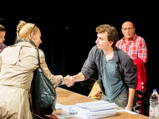 Olvasópróba a színházban - KAMÉLIÁS HÖLGY - fotó: Ónodi Zoltán