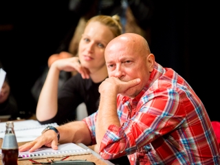 Olvasópróba a színházban - KAMÉLIÁS HÖLGY - fotó: Ónodi Zoltán