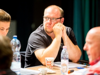 Olvasópróba a színházban - KAMÉLIÁS HÖLGY - fotó: Ónodi Zoltán