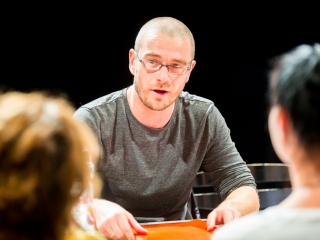 Olvasópróba a színházban - KAMÉLIÁS HÖLGY - fotó: Ónodi Zoltán