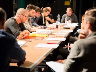 Olvasópróba a színházban - KAMÉLIÁS HÖLGY - fotó: Ónodi Zoltán