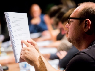 Olvasópróba a színházban - KAMÉLIÁS HÖLGY - fotó: Ónodi Zoltán