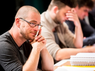 Olvasópróba a színházban - KAMÉLIÁS HÖLGY - fotó: Ónodi Zoltán