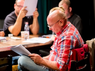 Olvasópróba a színházban - KAMÉLIÁS HÖLGY - fotó: Ónodi Zoltán