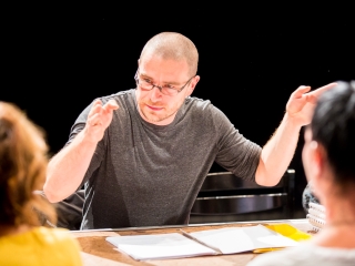 Olvasópróba a színházban - KAMÉLIÁS HÖLGY - fotó: Ónodi Zoltán